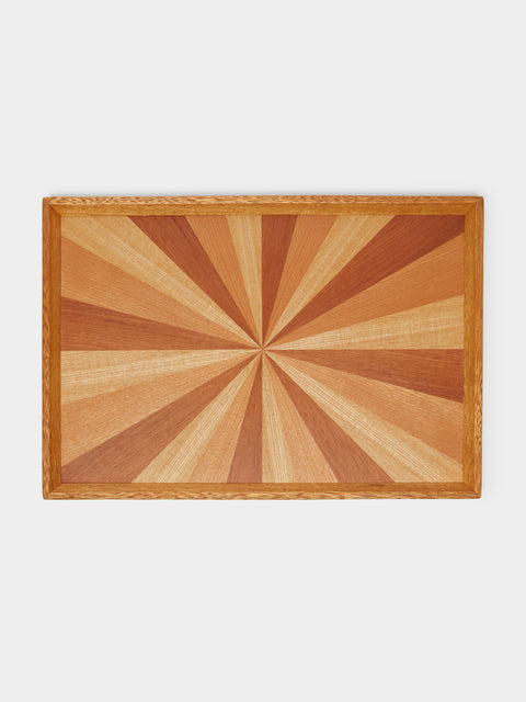 Mori Kougei - Poke Wood Rectangular Tray -  - ABASK - 