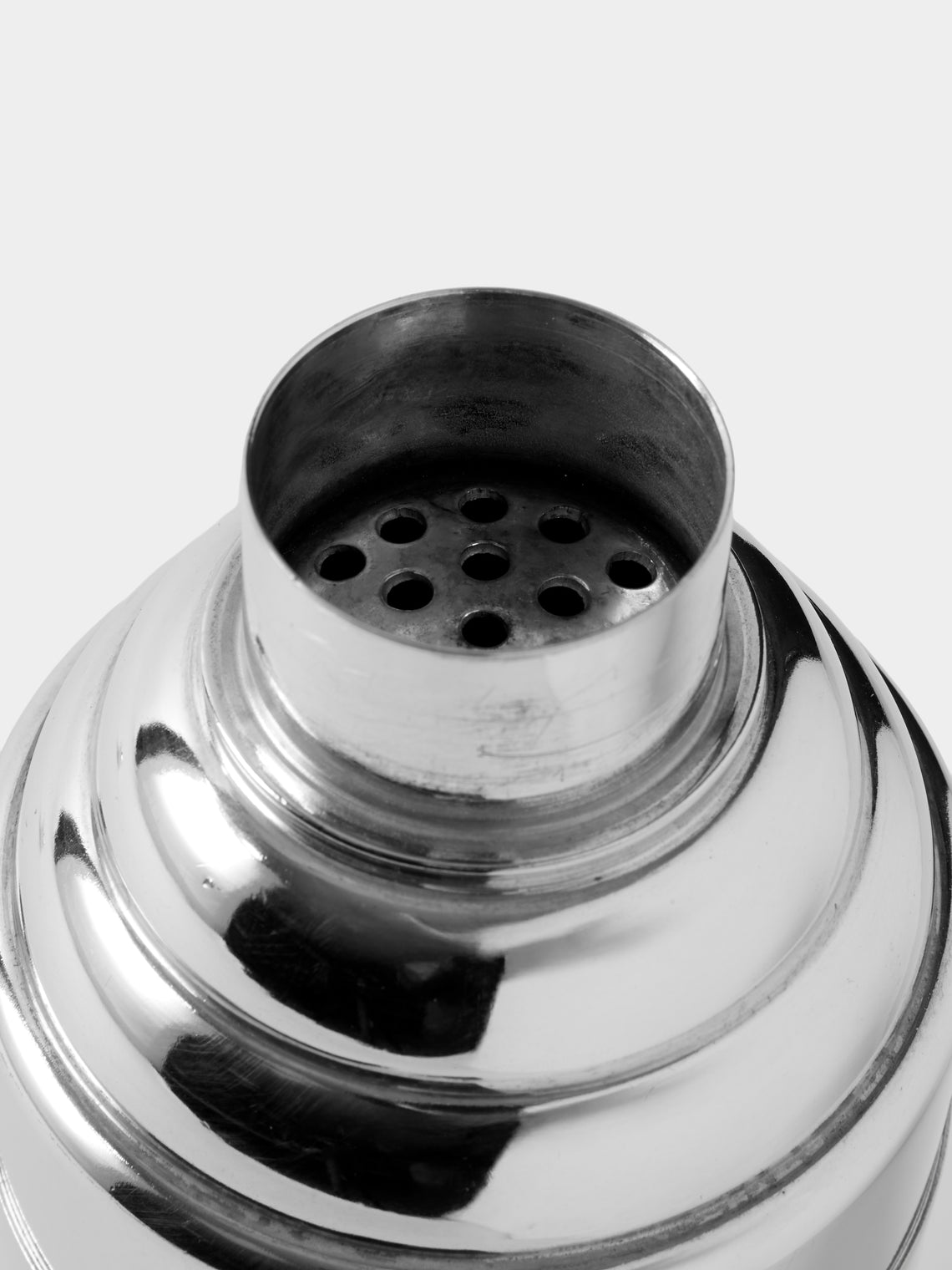 Antique and Vintage - Mid-Century Silver-Plated Cocktail Shaker - Silver - ABASK