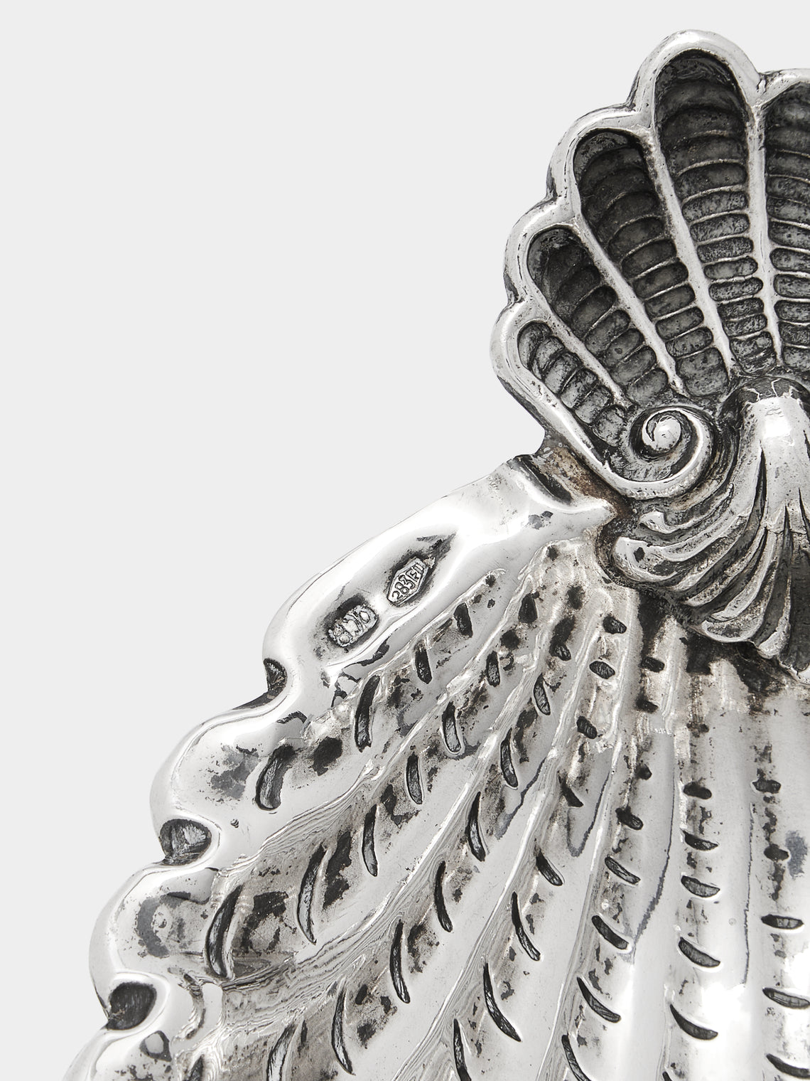 Antique and Vintage - 1940s Solid Silver Shell Dishes (Set of 2) -  - ABASK