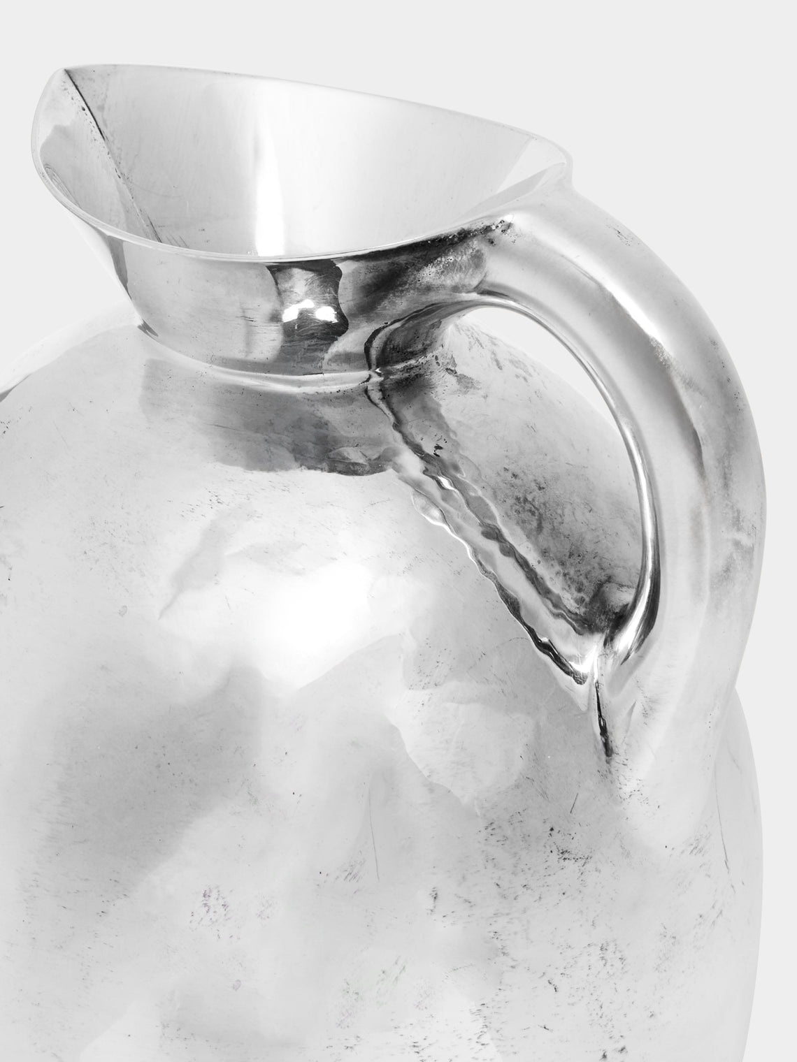Antique and Vintage - 1950s Solid Silver Jug -  - ABASK