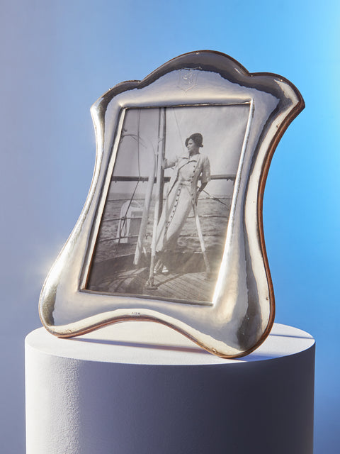 Antique and Vintage - 1905 Solid Silver Photo Frame -  - ABASK