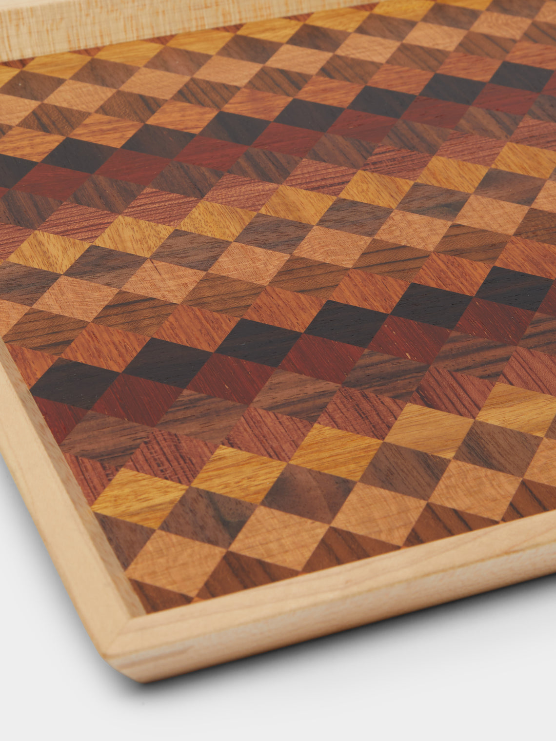 Mori Kougei - Poke Wood Rectangular Tray -  - ABASK