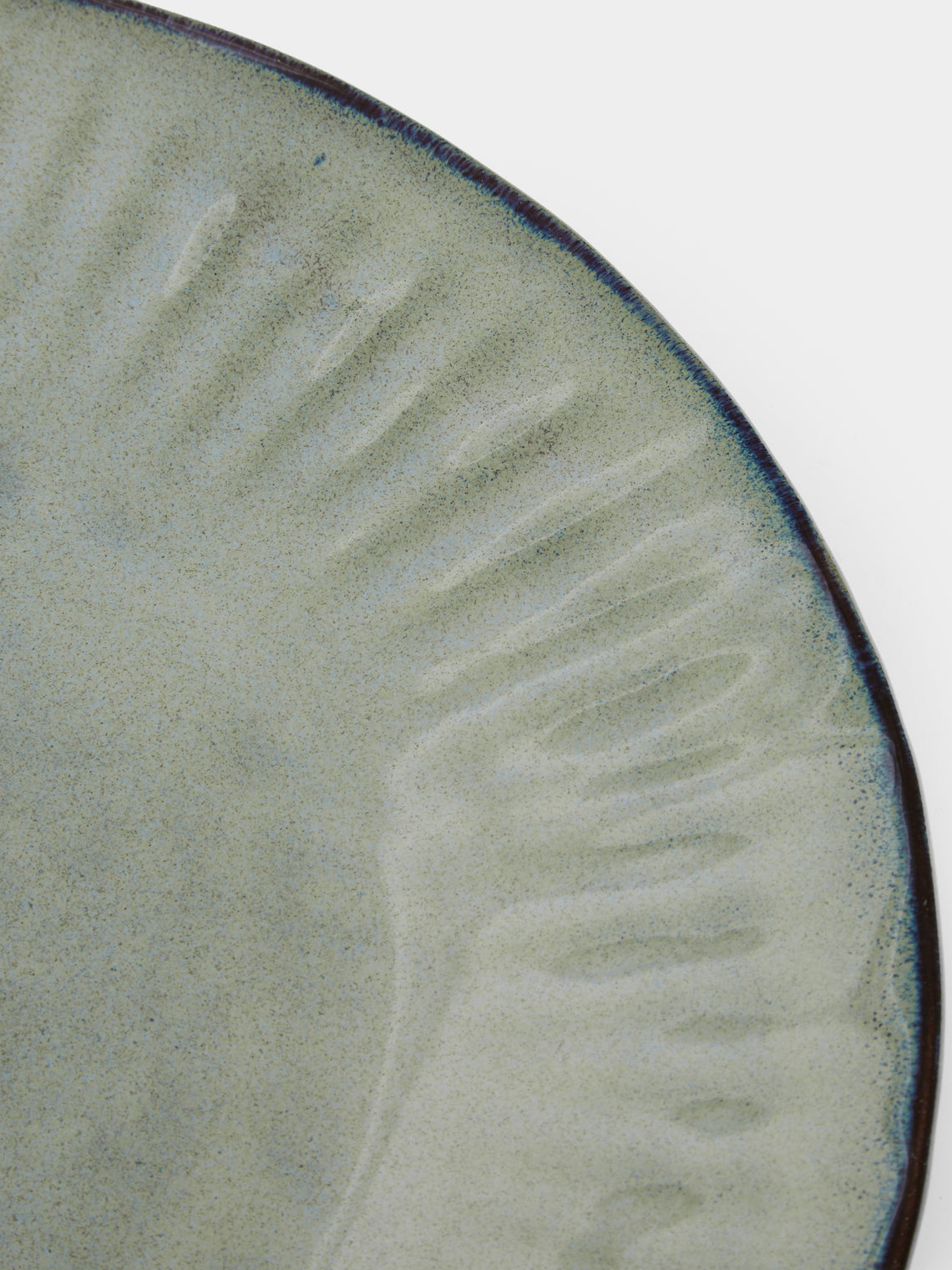 Mervyn Gers Ceramics - 'Paper' Hand-Glazed Ceramic Dinner Plates (Set of 6) -  - ABASK