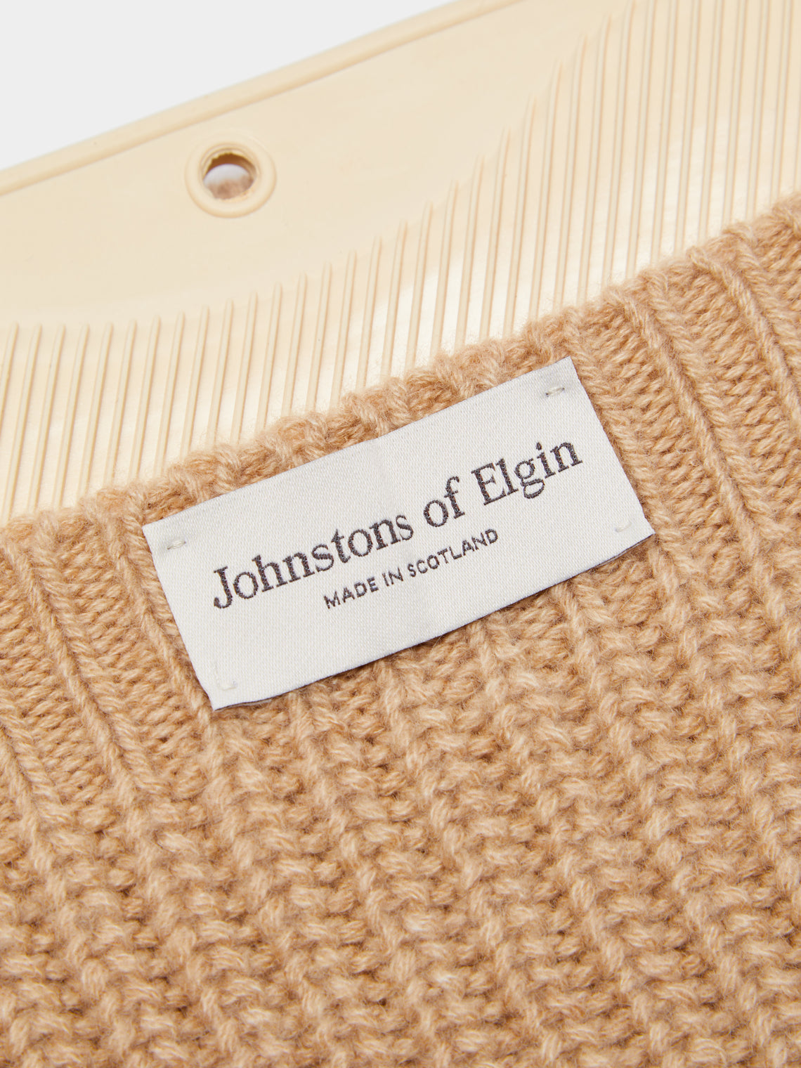Ribbed Cashmere Hot Water Bottle