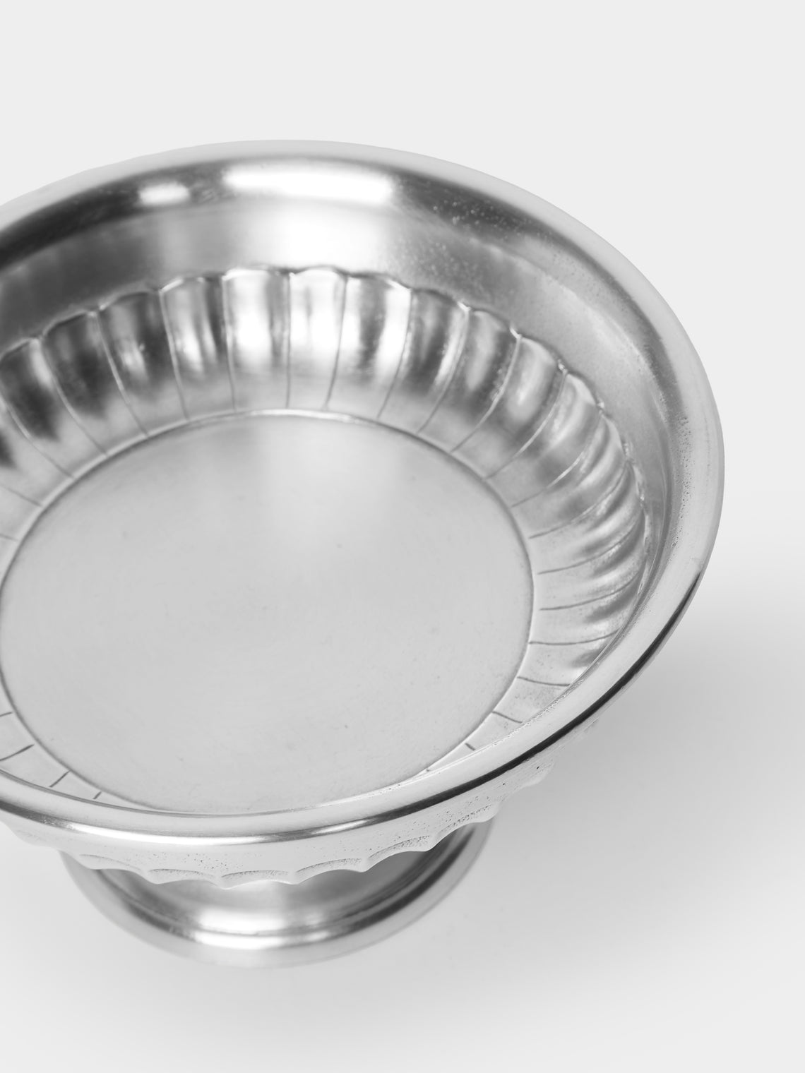 Cosi Tabellini - Impero Pewter Soap Dish - Silver - ABASK