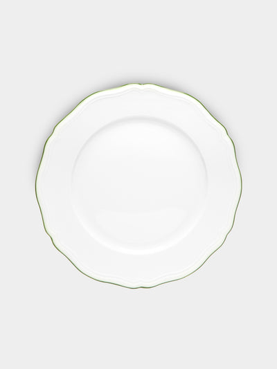 Raynaud - Touraine Hand-Painted Porcelain Dinner Plate - Green - ABASK - 