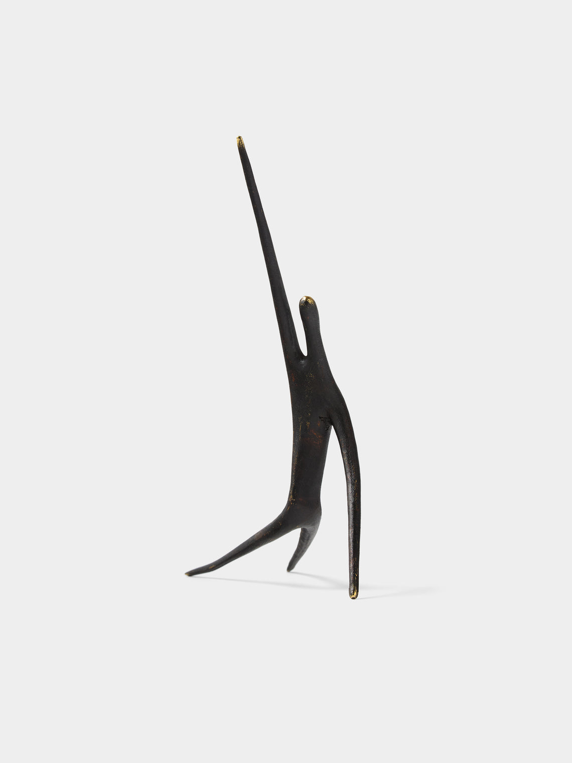 Carl Auböck - Athlete Brass Sculpture - Black - ABASK
