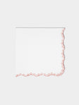 Los Encajeros - Escamas Embroidered Linen Napkins (Set of 4) -  - ABASK - 