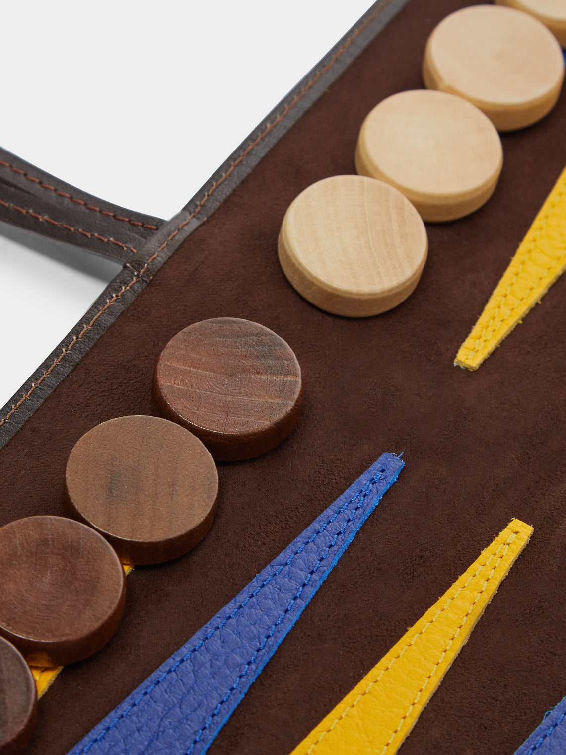 Noble Macmillan - Leather Travel Backgammon Set -  - ABASK