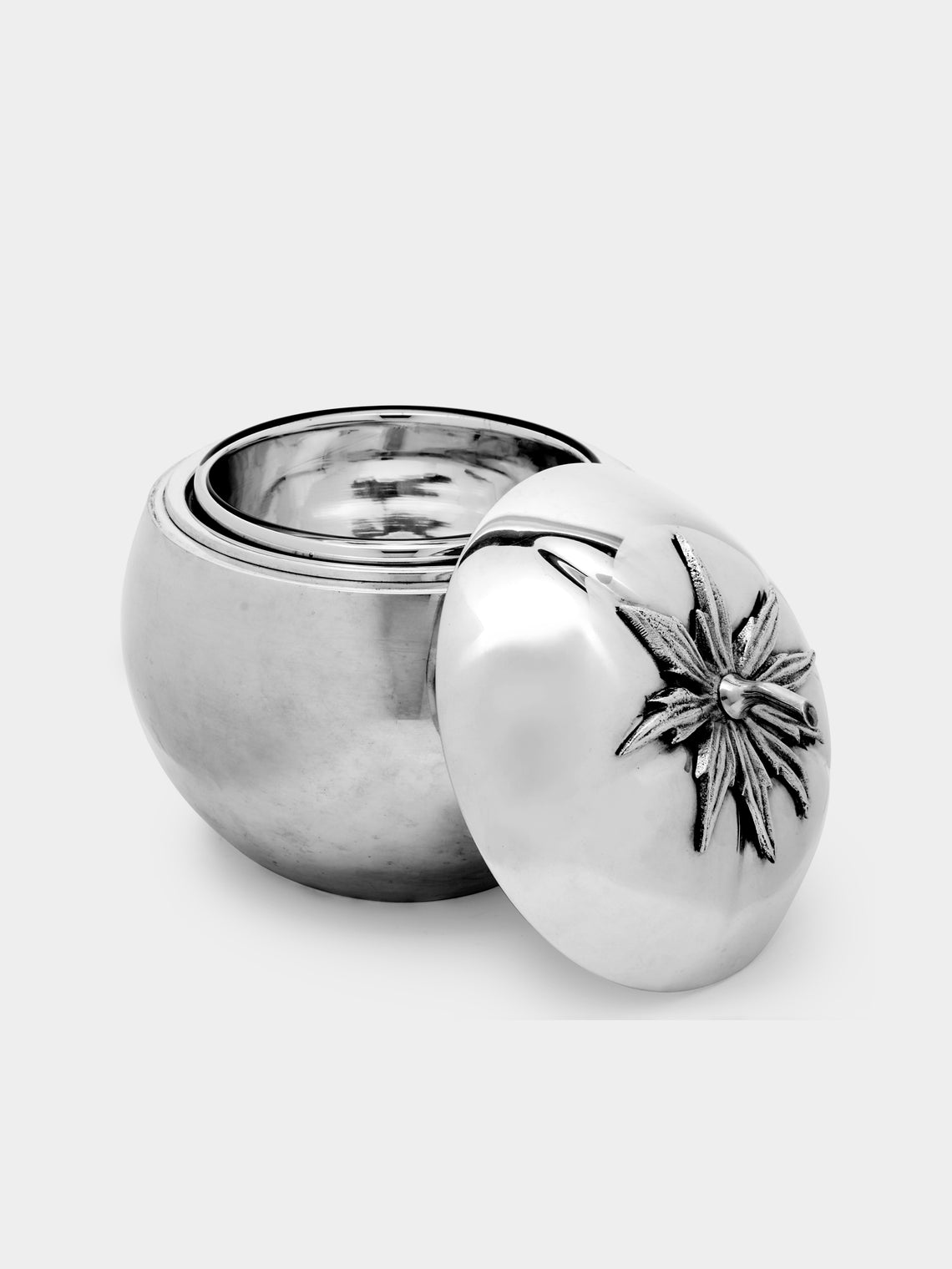 Antique and Vintage - 1960s Tomato Silver-Plated Ice Bucket -  - ABASK