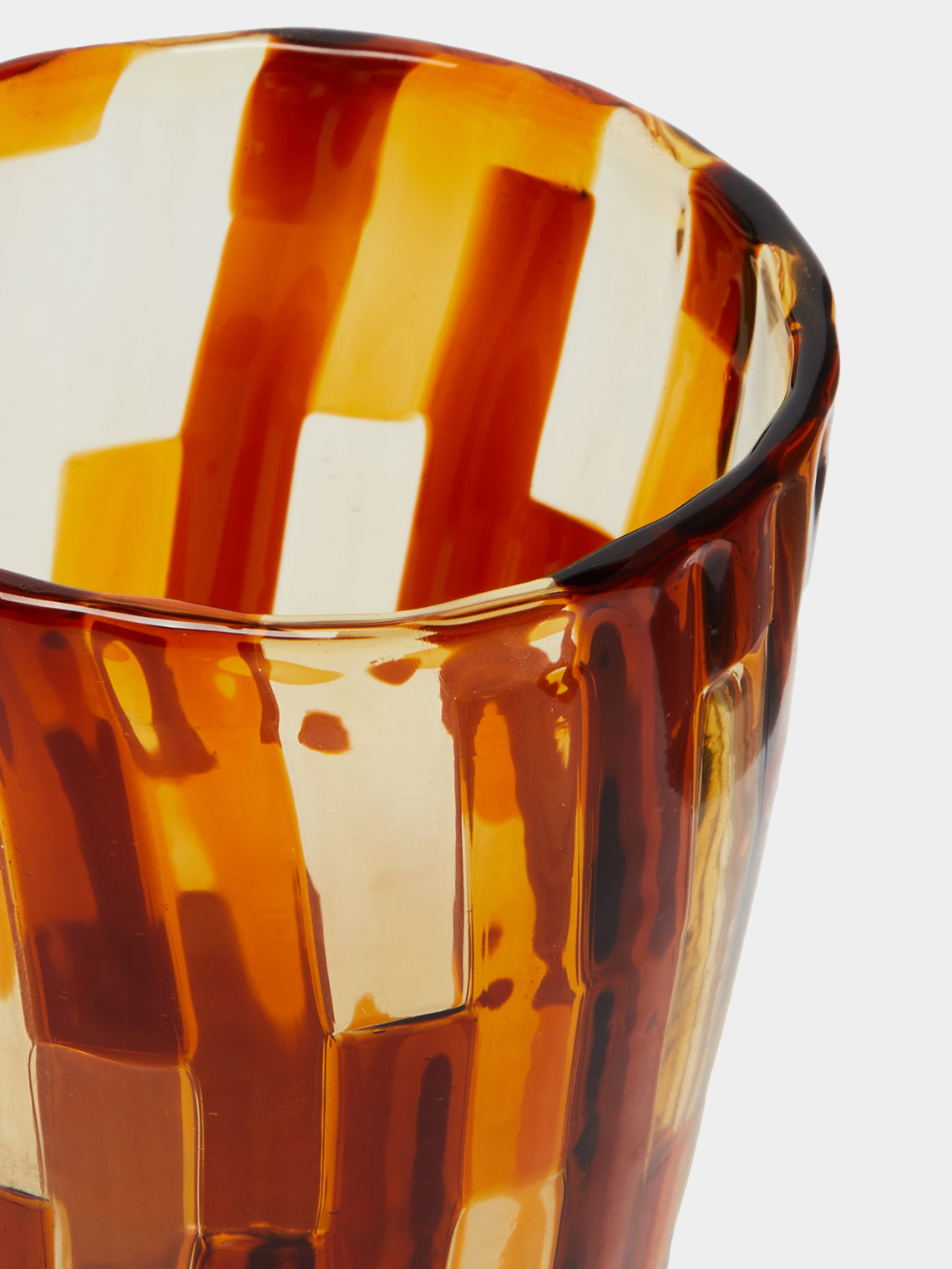 F&M Ballarin - Acquamarina Hand-Blown Murano Glass Tumblers (Set of 6) -  - ABASK