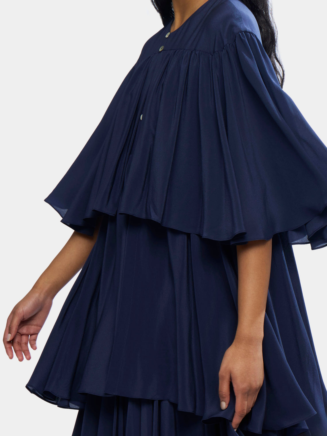 Women's Formentera Silk Long Dress | One Size