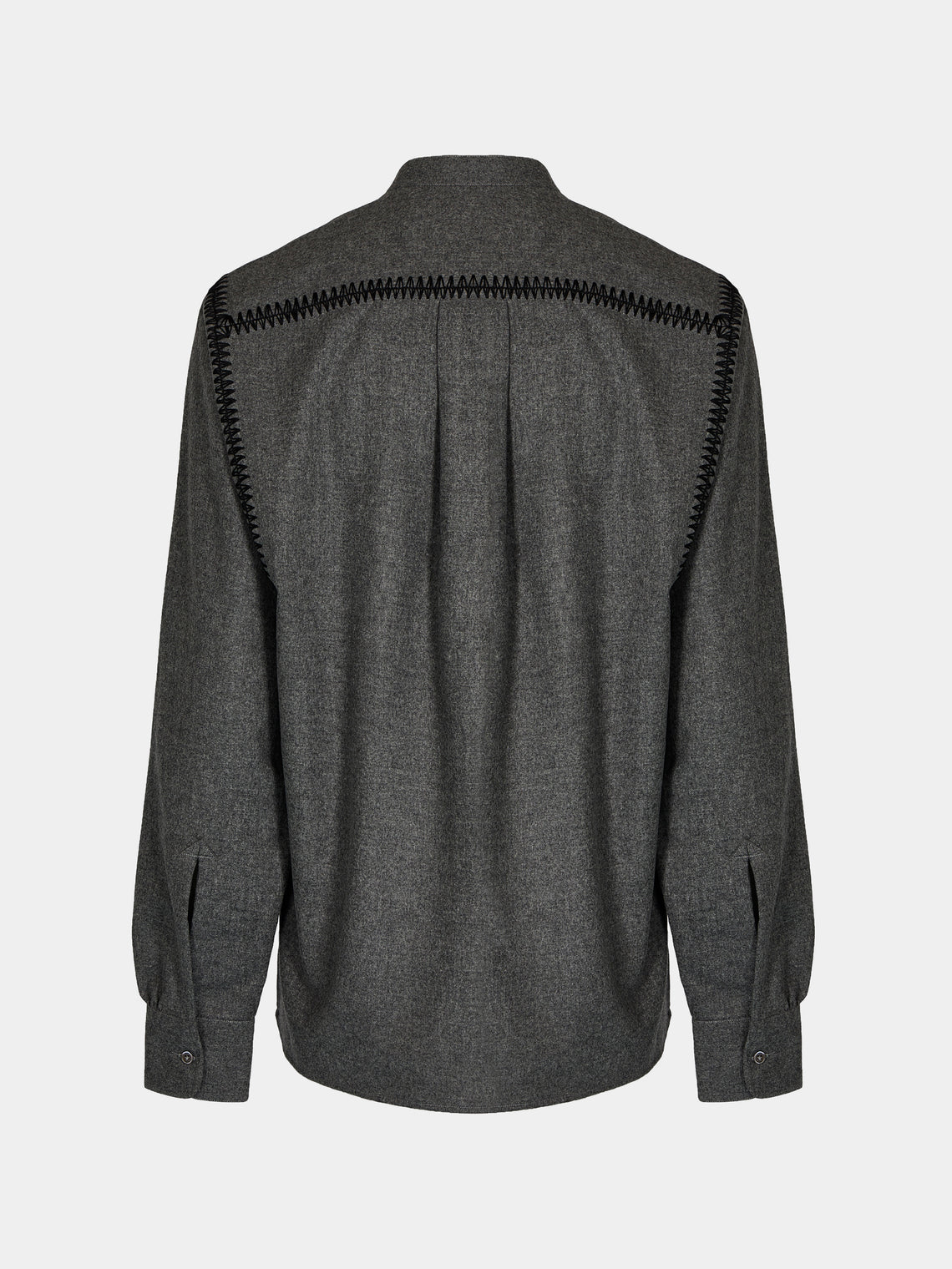 Sebline - Painter's Wool Shirt | Size: M/L - Gray - ABASK