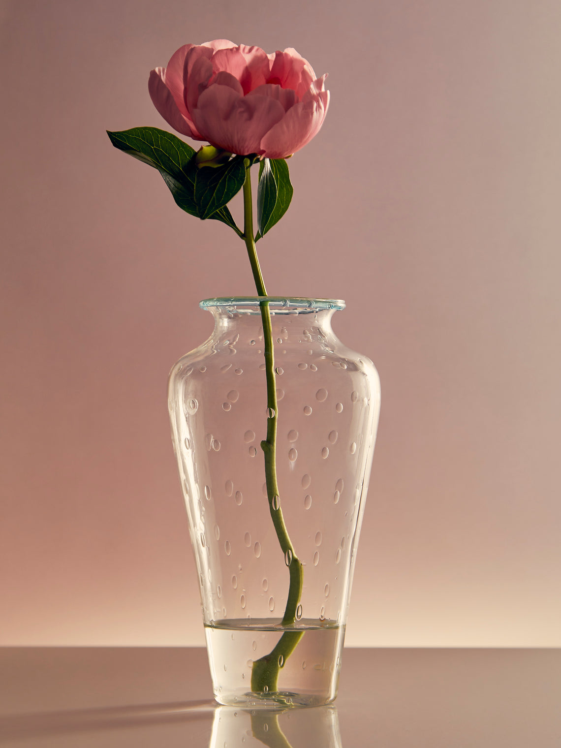 Antique and Vintage - 1950s Barovier & Toso Murano Glass Vase - Clear - ABASK