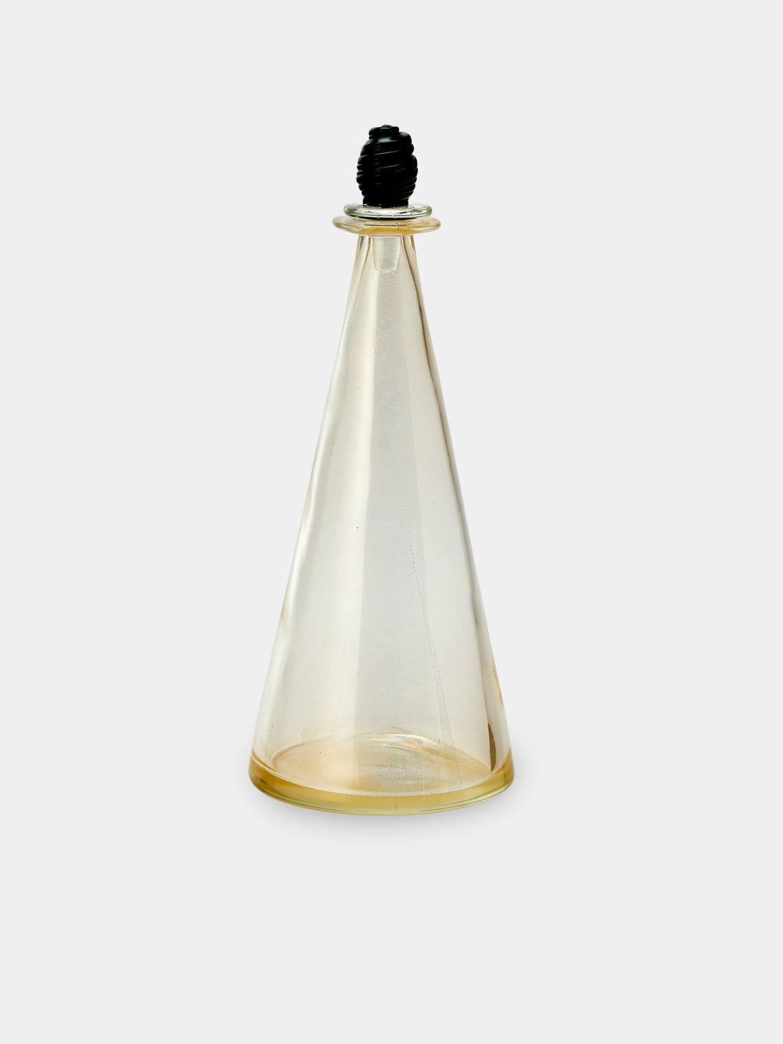 Antique and Vintage - 1960s Barovier & Toso Glass Bottles (Set of 2) - Yellow - ABASK