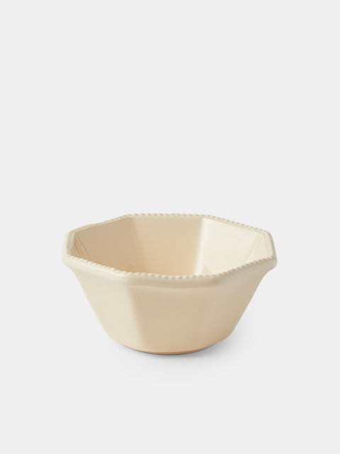 Maison Pichon Uzès - Louis XVI Hand-Glazed Ceramic Bowls (Set of 4) - White - ABASK- 