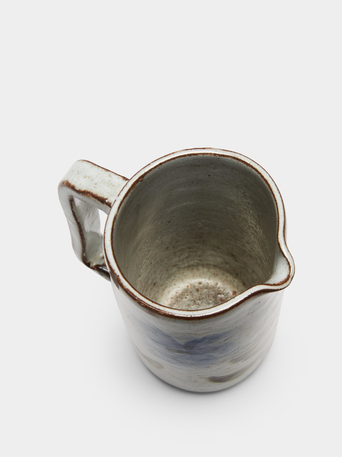 Antique and Vintage - Mid-Century Ceramic Pitcher - Natural - ABASK