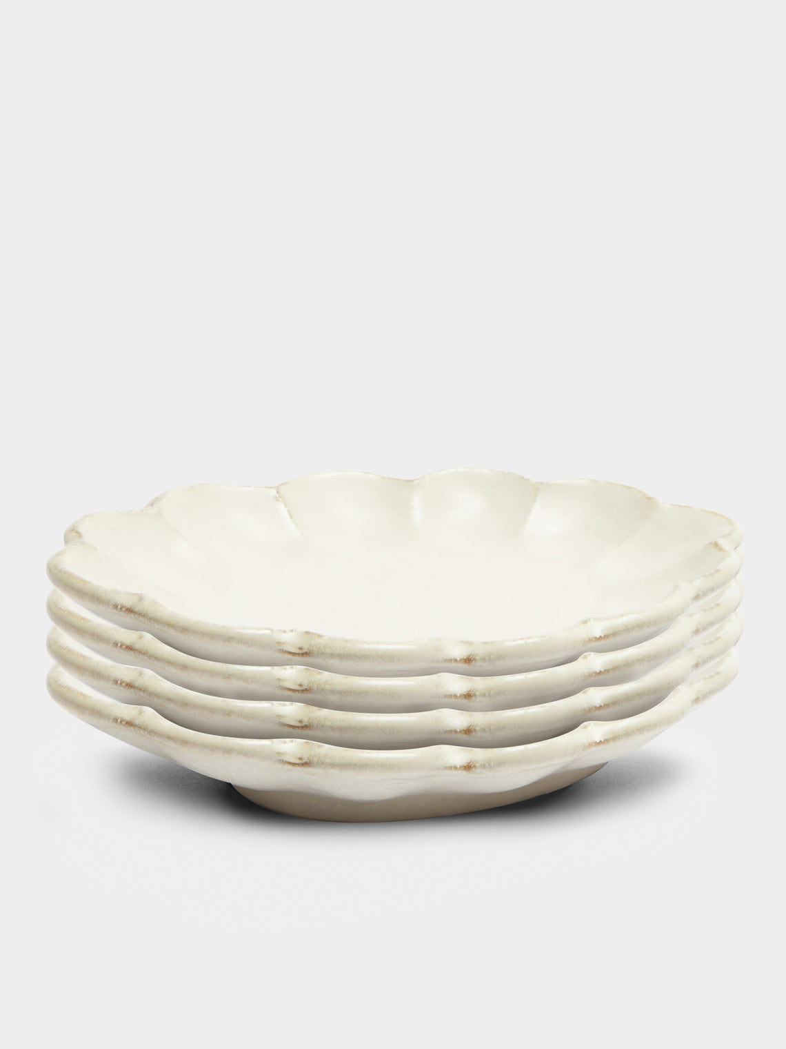 Kaneko Kohyo - Rinka Ceramic Oval Serving Plates (Set of 4) -  - ABASK
