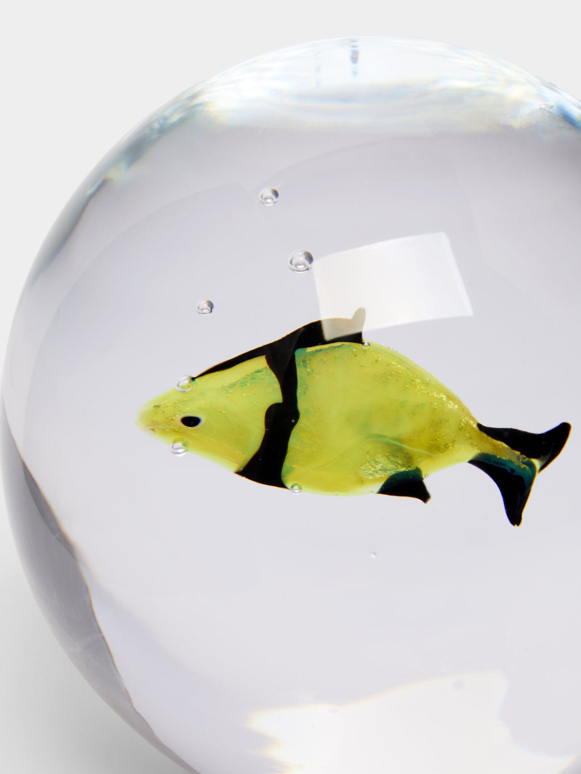 Antique and Vintage - 1970s Avem Aquarium Murano Glass Paperweight -  - ABASK