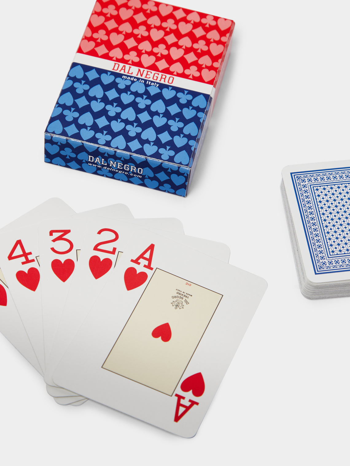 Dal Negro - Burlwood Poker Set -  - ABASK