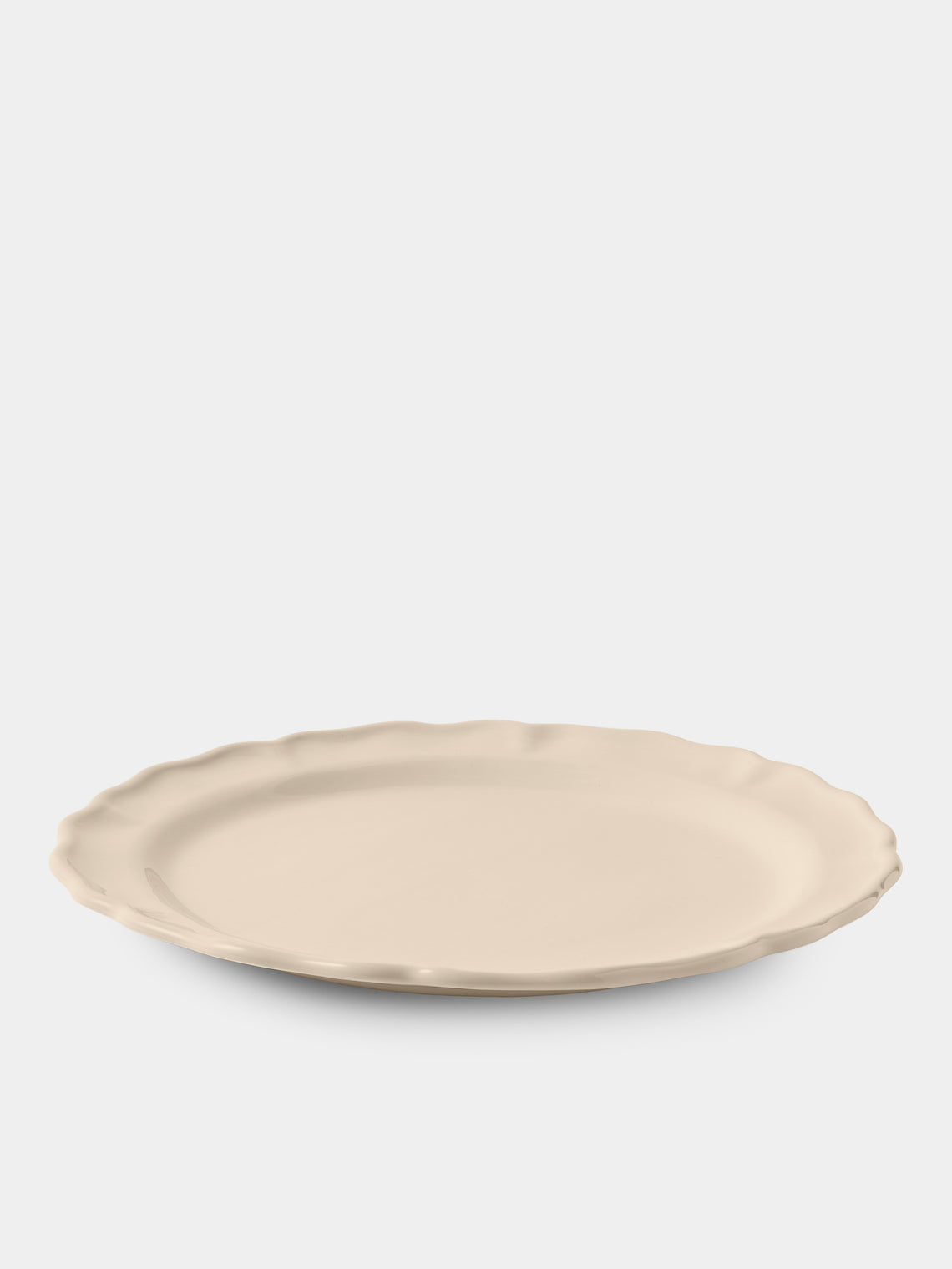 Maison Pichon Uzès - Provence Hand-Glazed Ceramic Serving Dish - White - ABASK