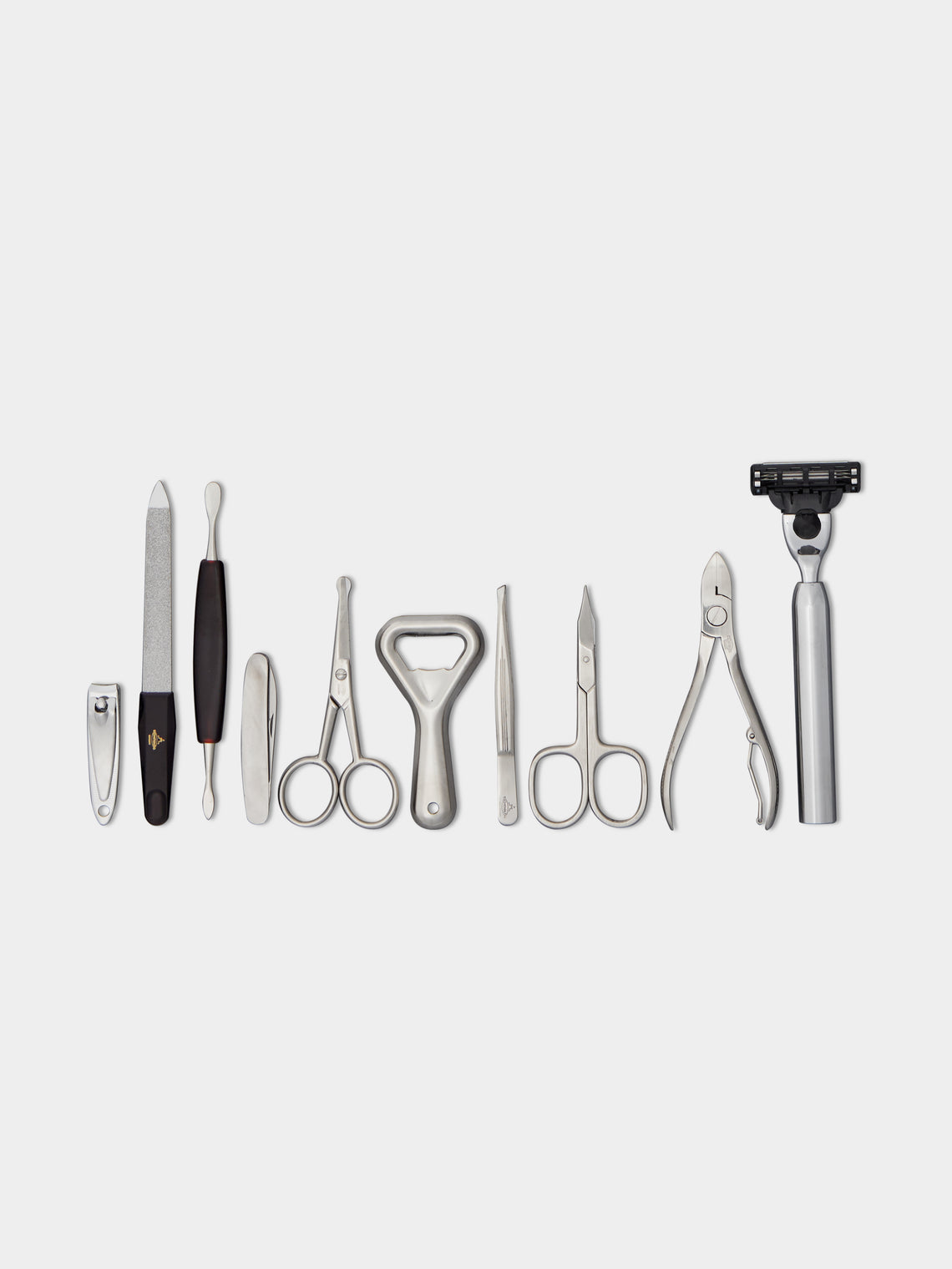 F. Hammann - Leather Large Grooming and Manicure Set -  - ABASK