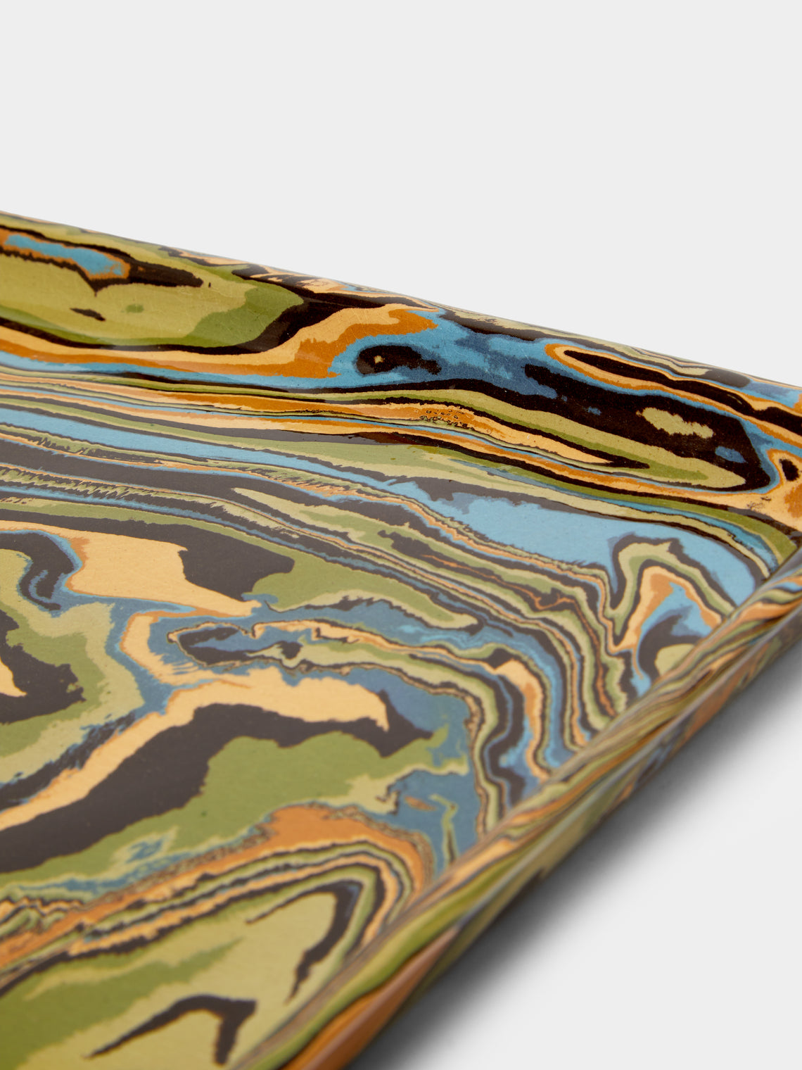 Atelier Saint-André Perrin - Marbled Ceramic Tray -  - ABASK