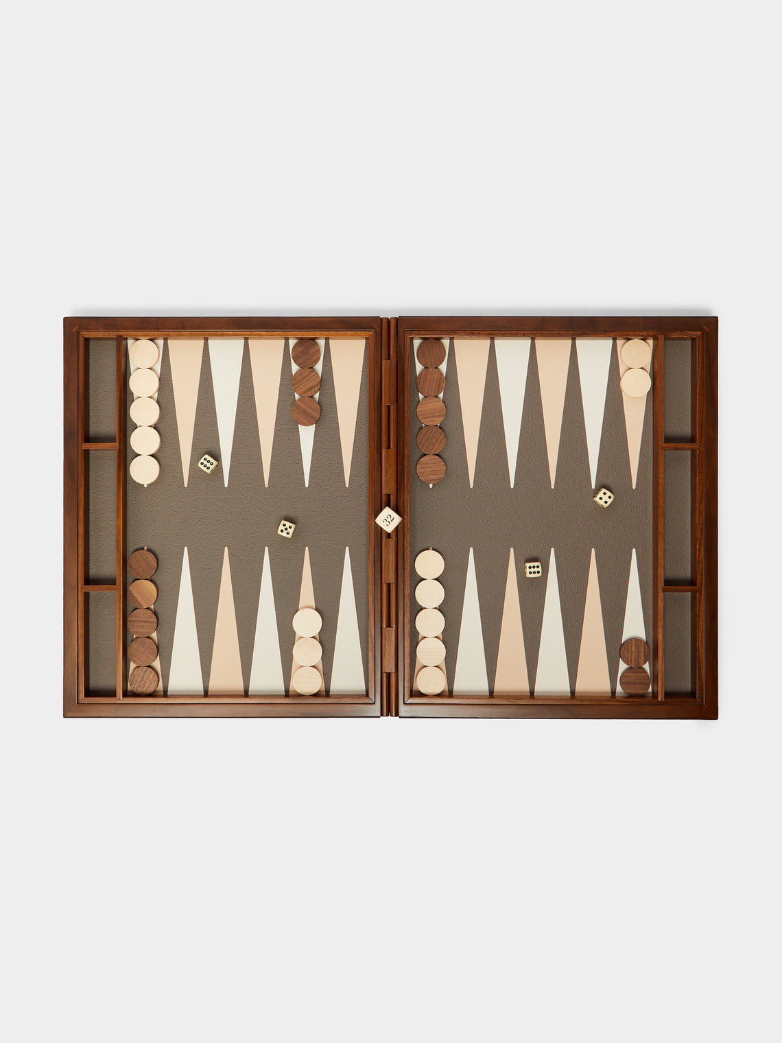 Giobagnara - Leather Backgammon Set -  - ABASK - 