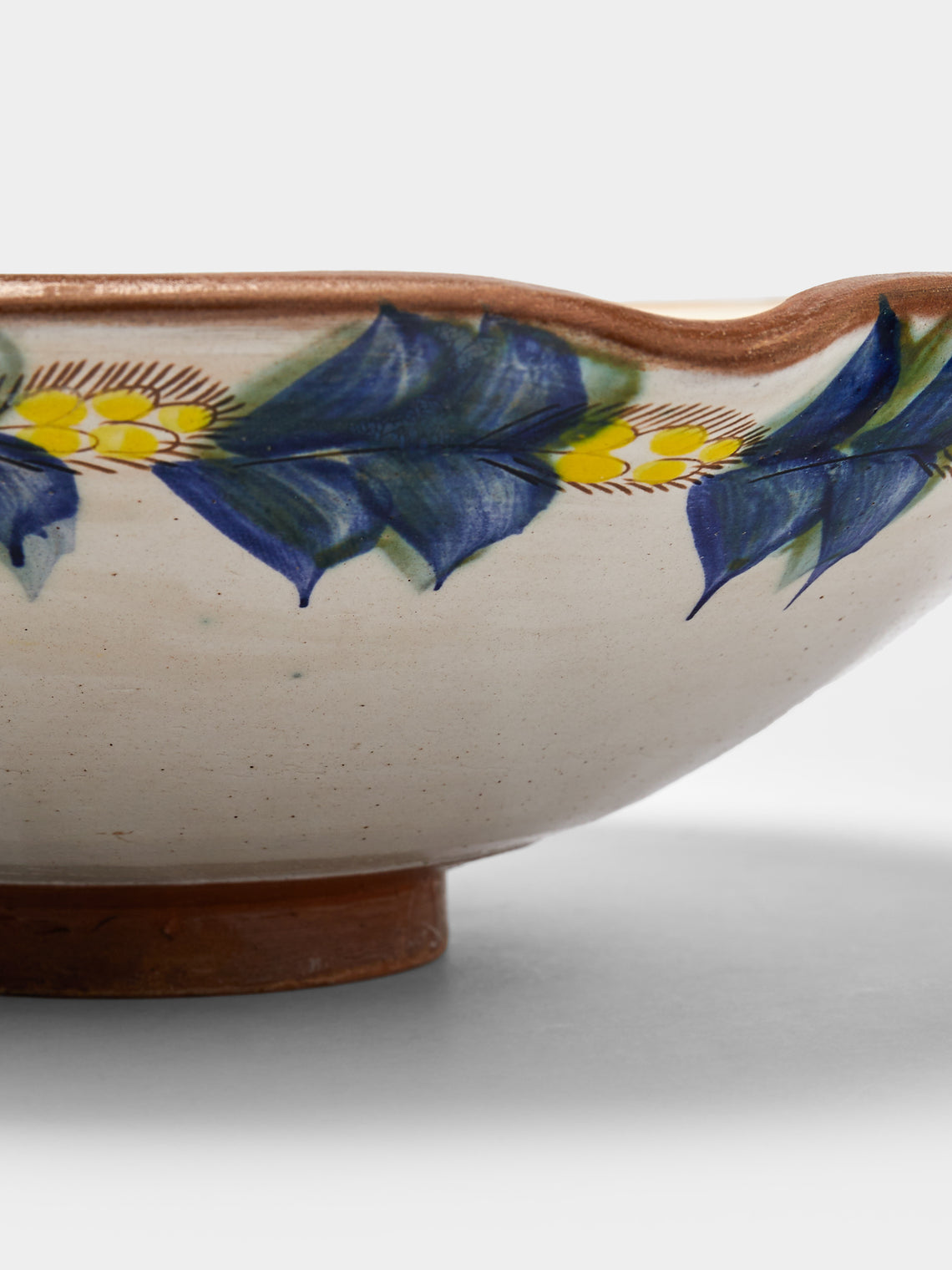 Anut Cairo - Manial Hand-Painted Ceramic Deep Serving Bowl -  - ABASK