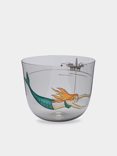 Lobmeyr - High Seas Hand-Painted Crystal Tumbler -  - ABASK - 
