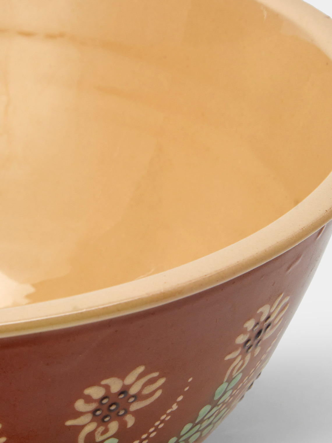 Poterie d’Évires - Flowers Hand-Painted Ceramic Petite Salad Bowl - Multiple - ABASK