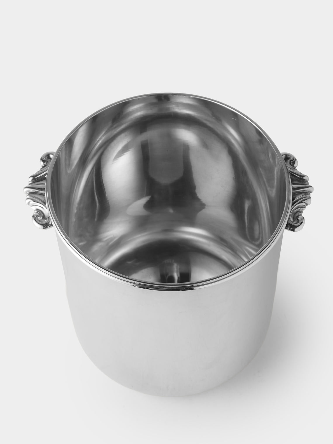 Antique and Vintage - 20th-Century Puiforcat Silver-Plated Ice Bucket - Silver - ABASK
