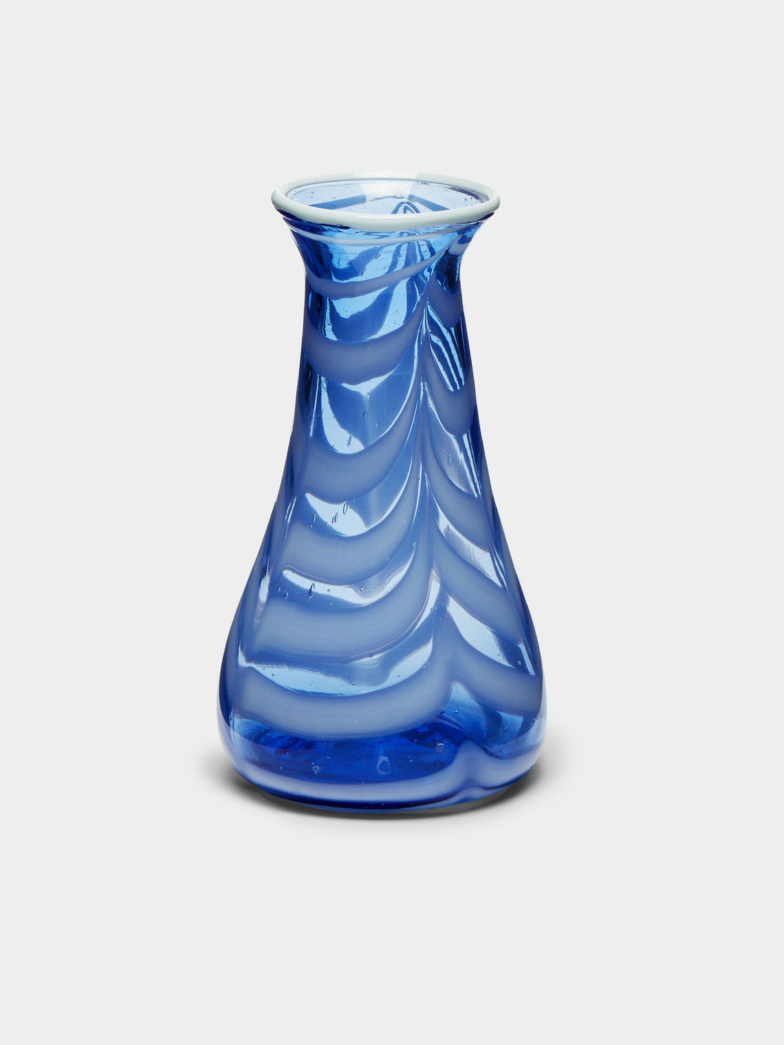 Antique and Vintage - Mid-Century Marbled Glass Vase -  - ABASK - 