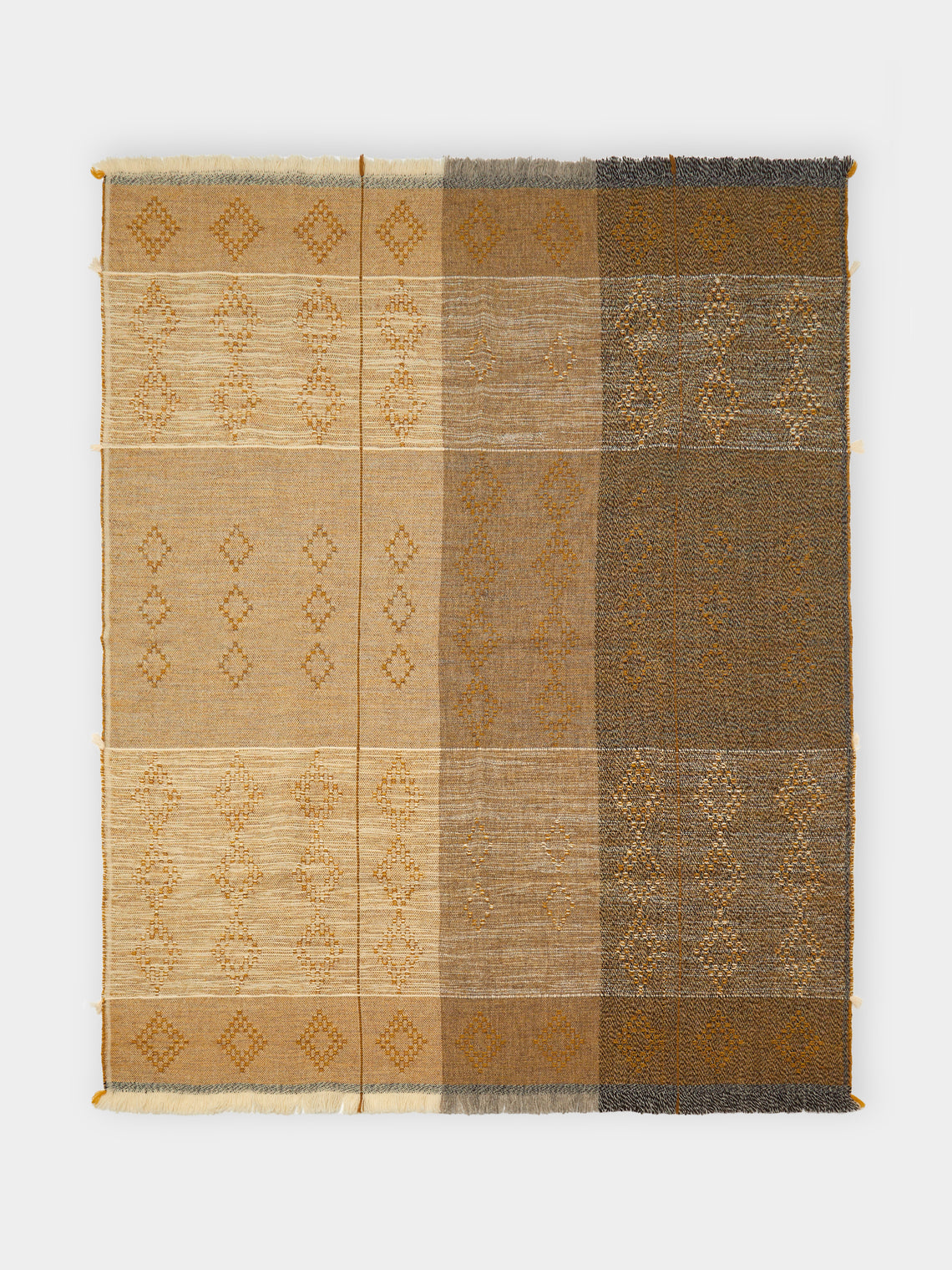 Maria Sigma - Handwoven Wool and Alpaca Throw (71in/1.8m) -  - ABASK