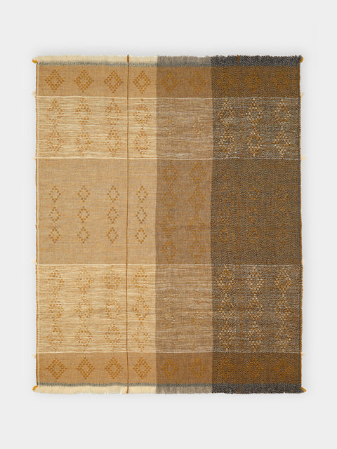 Maria Sigma - Handwoven Wool and Alpaca Throw (71in/1.8m) -  - ABASK