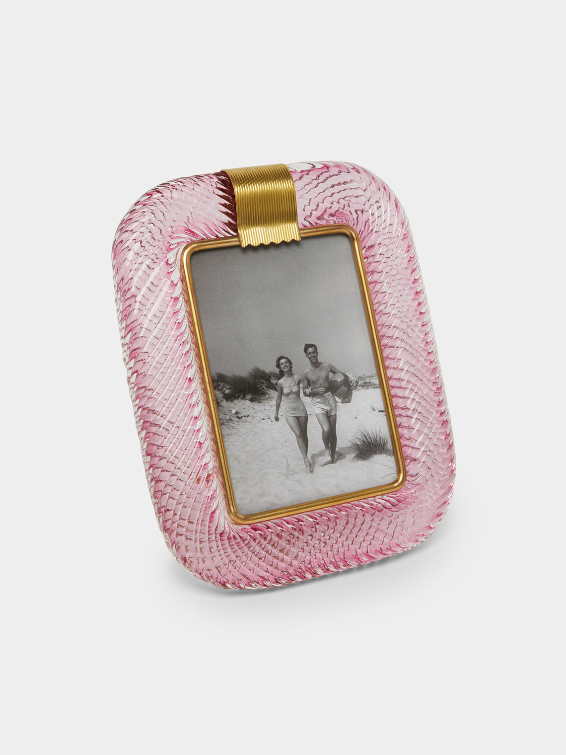 Antique and Vintage - 1960s Murano Glass Photo Frame -  - ABASK - 