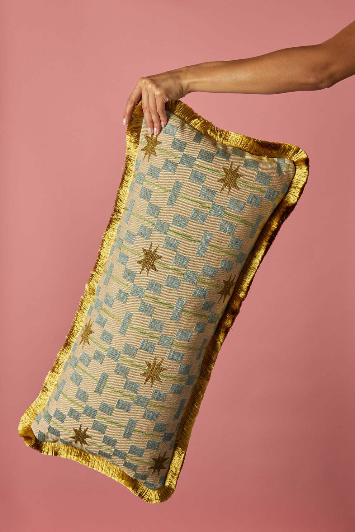 Sister By Studio Ashby - Afua Cotton Bed Cushion -  - ABASK