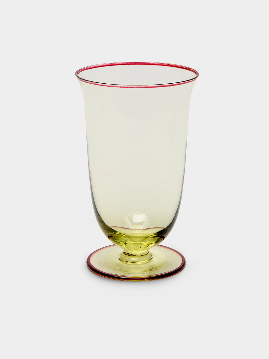 Antique and Vintage - 1960s Carlo Moretti Water Glasses (Set of 8) - Green - ABASK - 