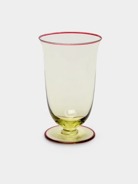 Antique and Vintage - 1960s Carlo Moretti Water Glasses (Set of 8) - Green - ABASK - 