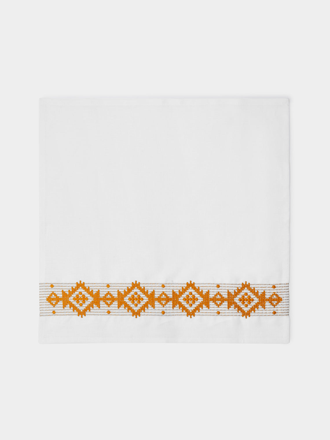 The Table Love - Folklore Hand-Embroidered Linen Napkins (Set of 4) -  - ABASK