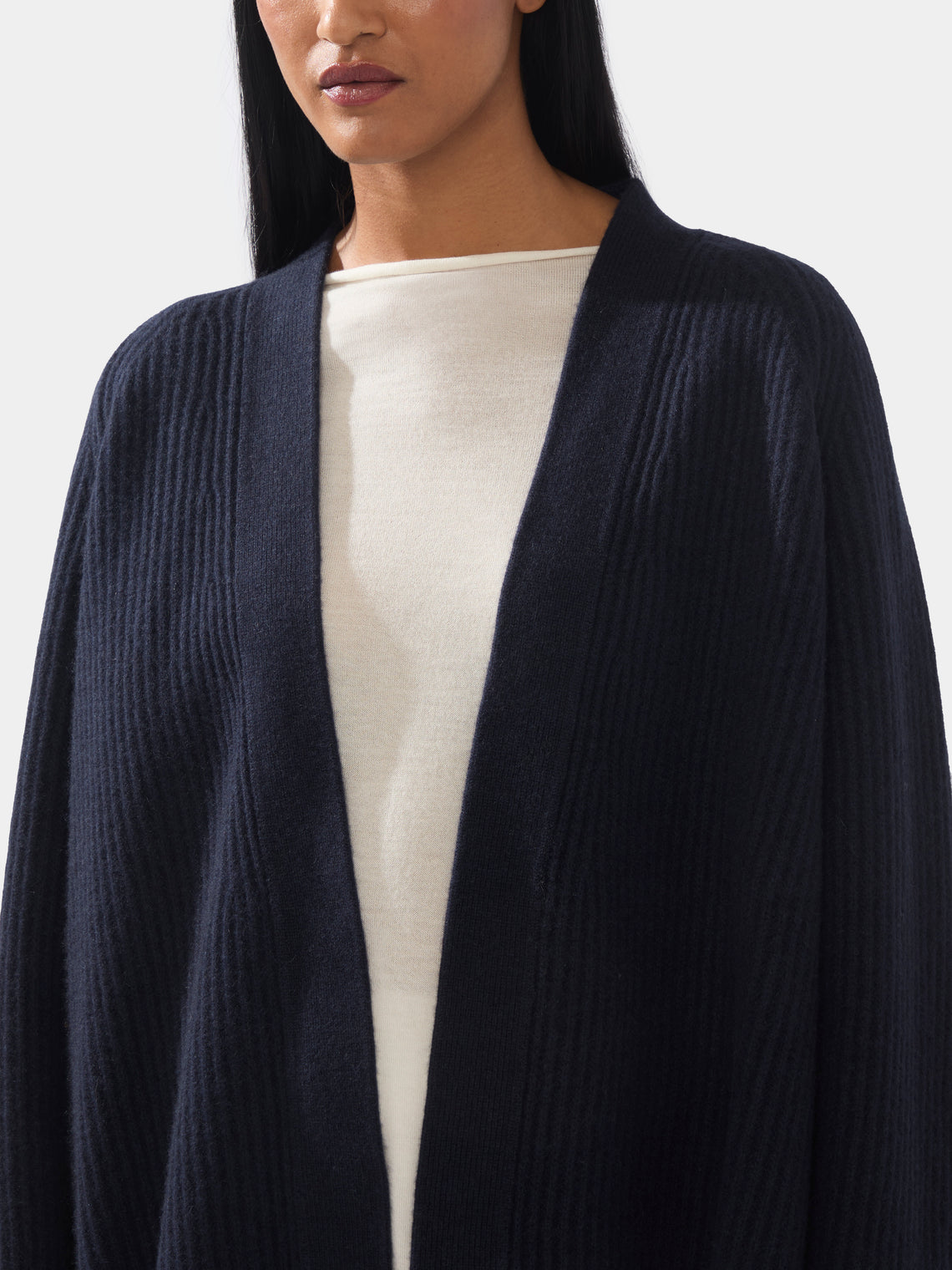 Women's Cashmere Boyfriend Cardigan | One Size