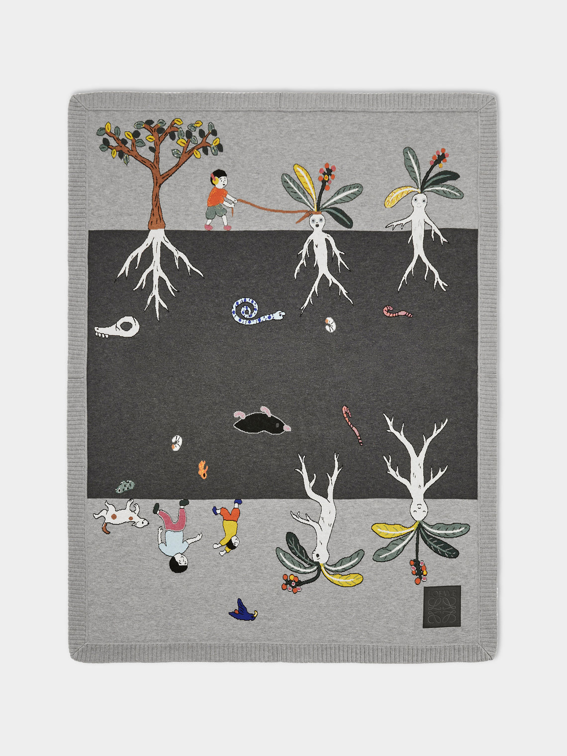 Loewe Home - Mandrake Wool Blanket -  - ABASK - 