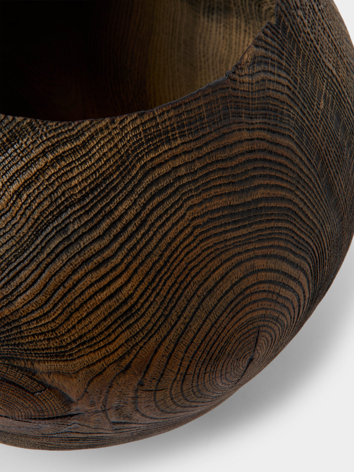 Friedemann Buehler - Dark Brown Oak Bowl - Brown - ABASK
