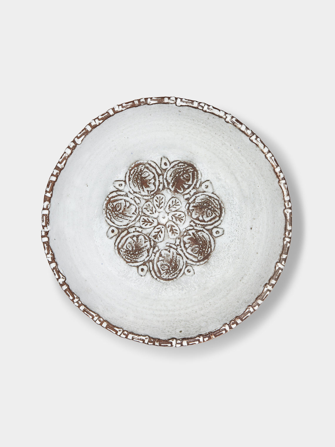 Antique and Vintage - 1950s Albert Thiry Ceramic Salad Bowl -  - ABASK