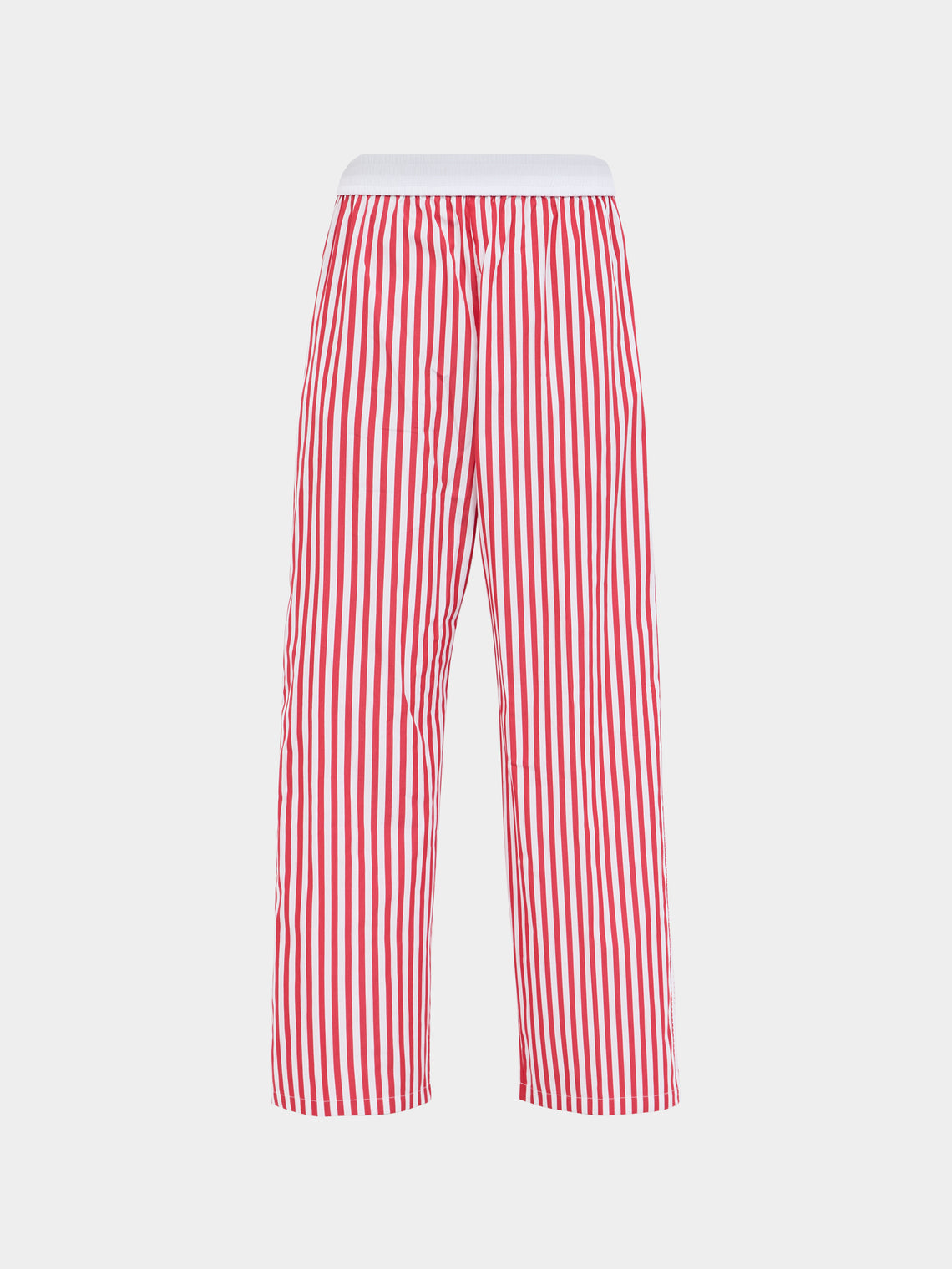 Sebline - Marocaine Hand-Embroidered Cotton Pyjama Trousers | Size: M/L -  - ABASK - 