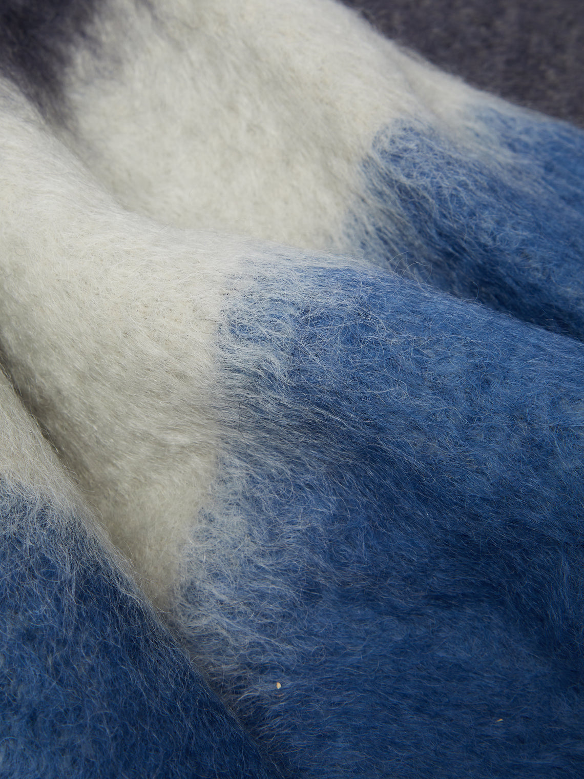 Loewe Home - Wool and Linen Striped Blanket -  - ABASK