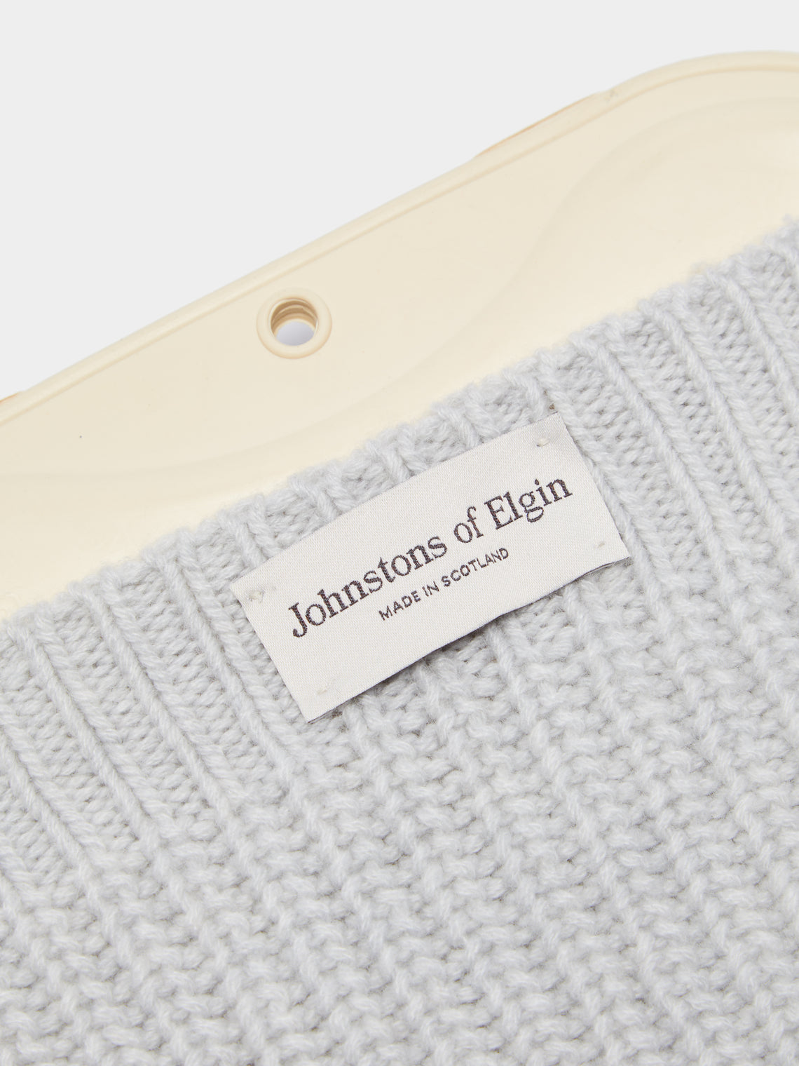 Johnstons of Elgin - Ribbed Cashmere Hot Water Bottle -  - ABASK