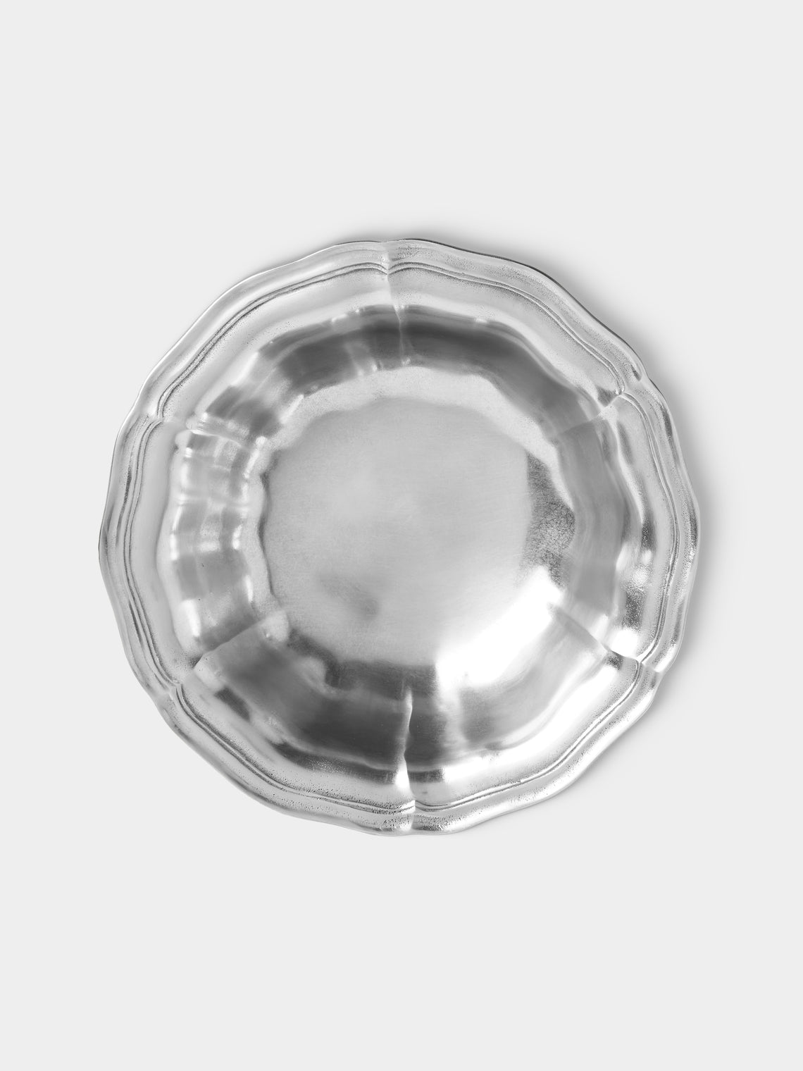 Cosi Tabellini - Acreide Pewter Footed Bowl - Silver - ABASK