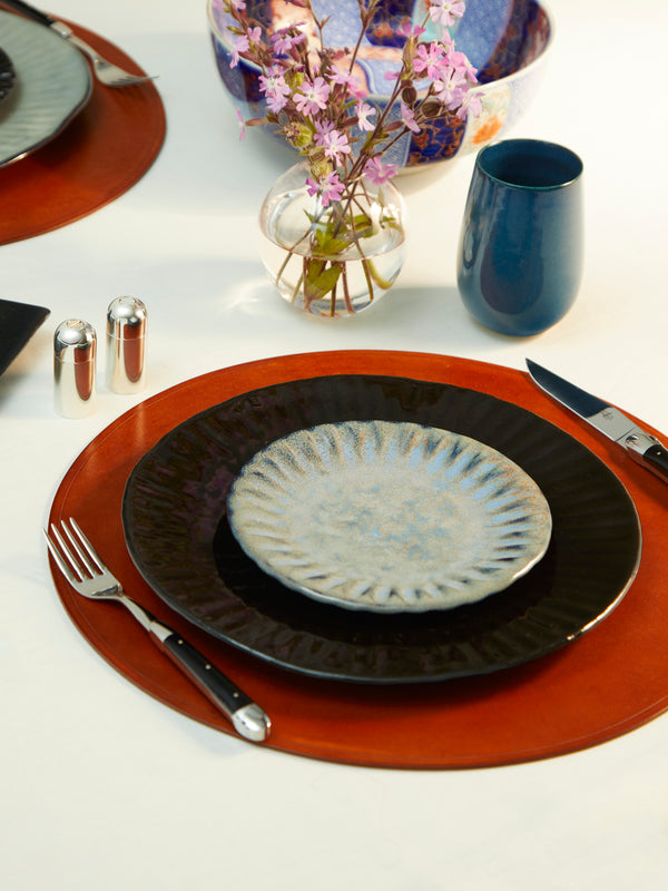 Mervyn Gers Ceramics - 'Paper' Hand-Glazed Ceramic Side Plates (Set of 6) -  - ABASK