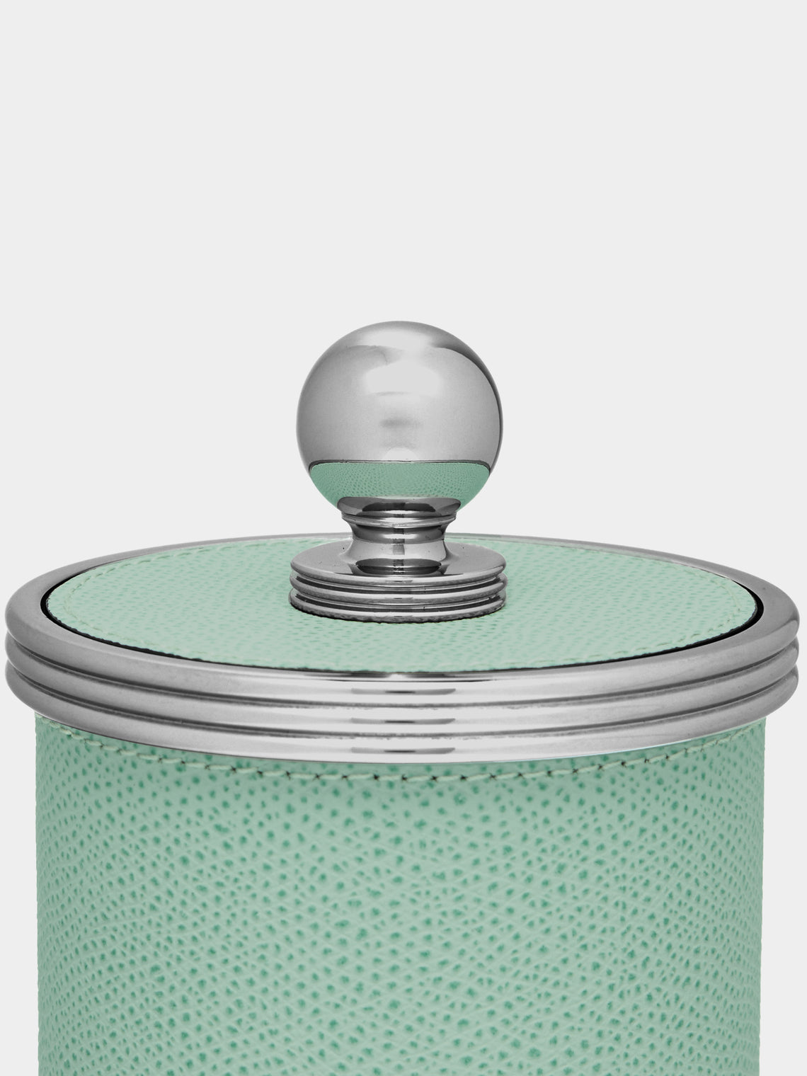 Giobagnara - Amalfi Leather Small Box - Light green - ABASK
